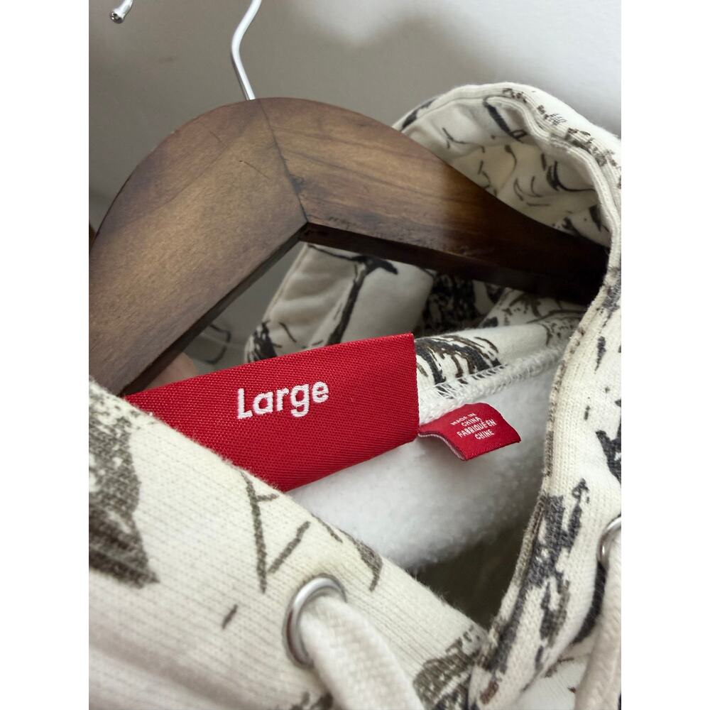 Supreme Small Box Snow Camo Hooded Sweatshirt - Picture 4 of 6